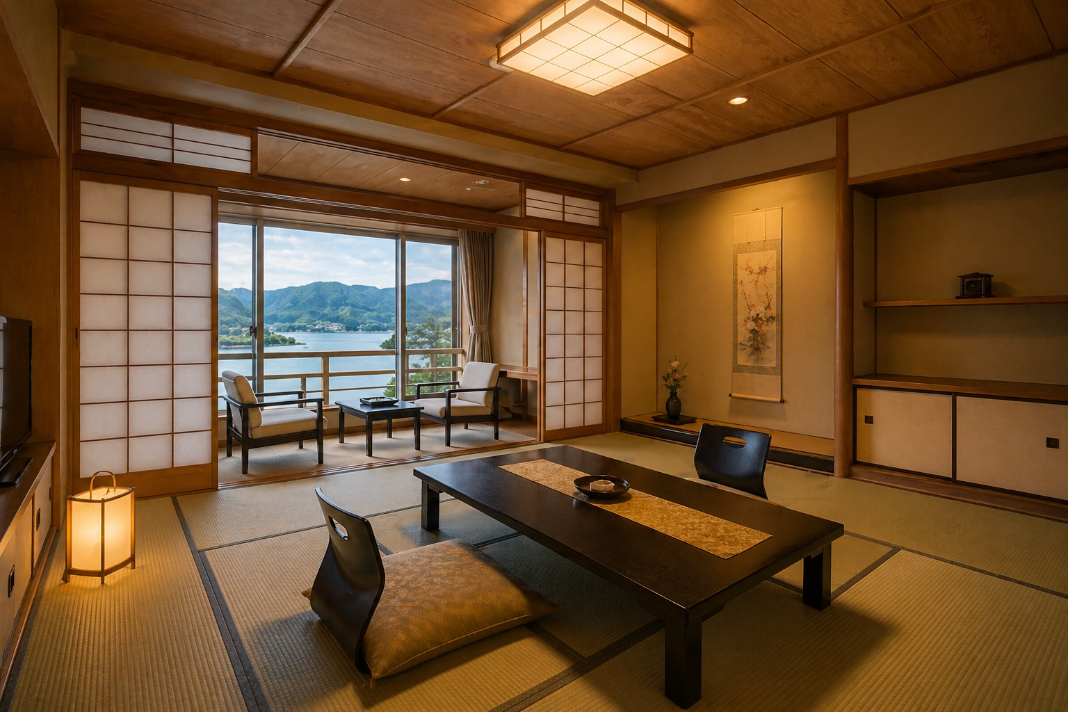 旅館の和室